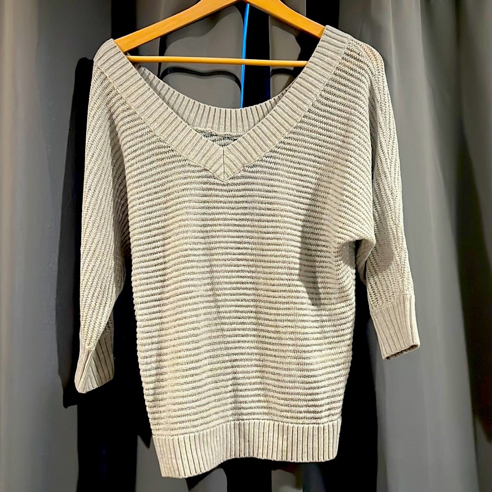Express Silver Sweater